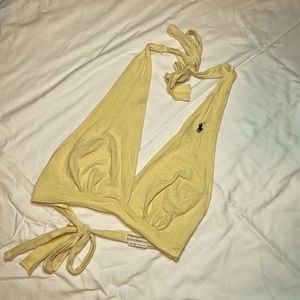 Urban Outfitters renewed Polo, tie halter top.